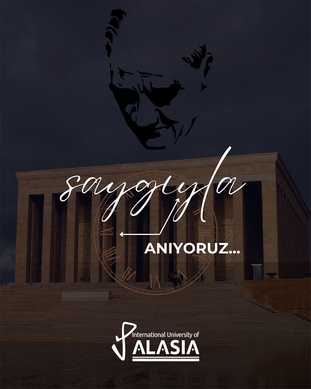 10 Kasım Gazi Mustafa Kemal Atatürk’ü Anma Mesajı